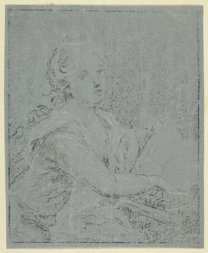 Woman at Spinet