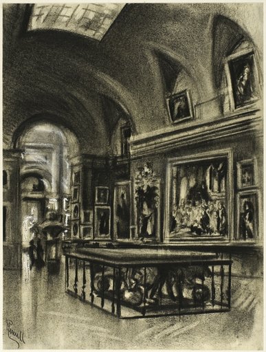 The Grand Gallery of the Prado
