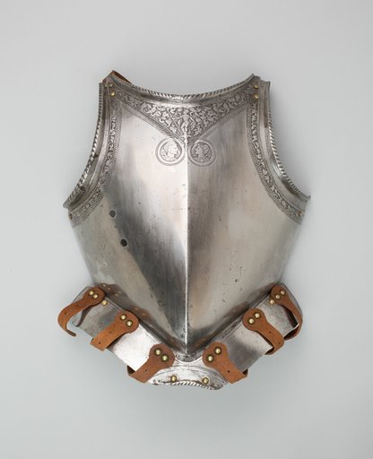 Breastplate with Associated Skirt for Half-Armor