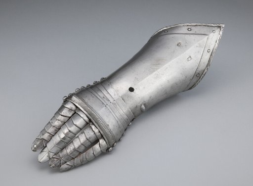 Fingered Gauntlet for the Left Hand