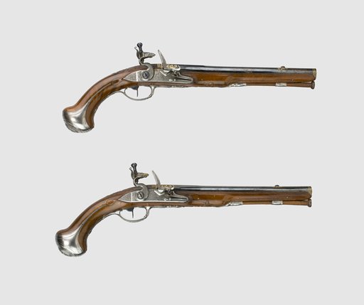 Pair of Flintlock Holster Pistols