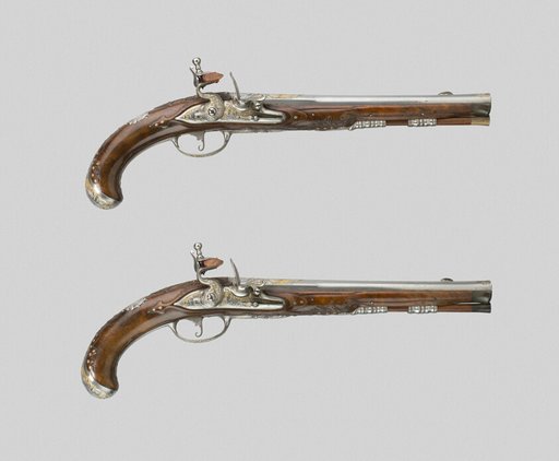 Pair of Flintlock Pistols