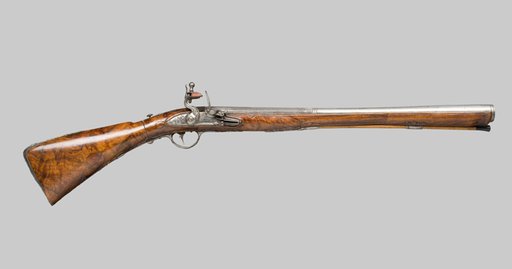 Flintlock Blunderbuss with a Folding Butt