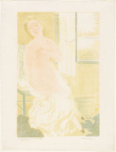 But It is the Heart That Beats Too Quickly, plate twelve from Love