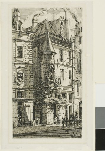 House with a Turret, rue de la Tixéranderie
