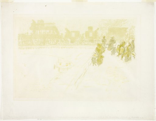 The Bridge, from Some Aspects of Paris Life
