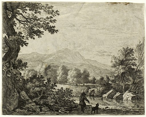 Man with a Dog