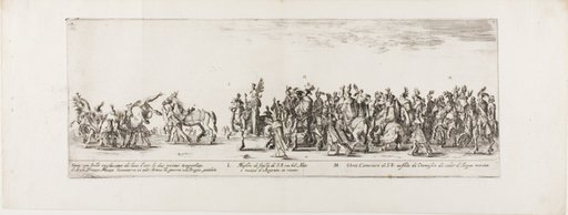 Plate Four, from Entrance of the Ambassador of Poland into Rome