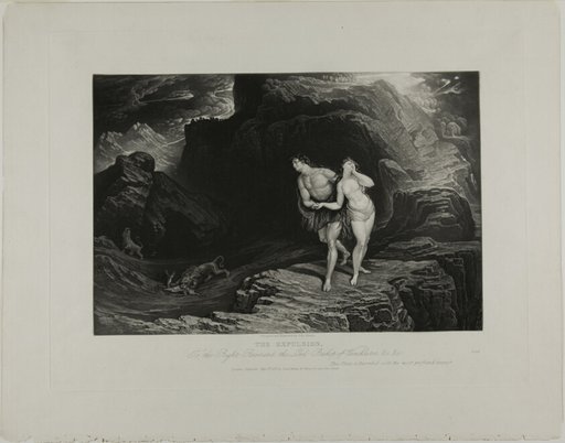 The Expulsion, from Illustrations of the Bible