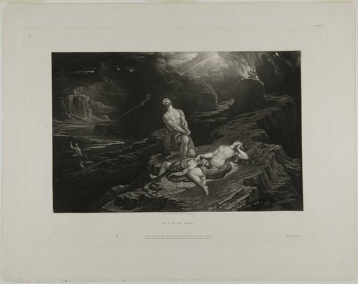 The Death of Abel, from Illustrations of the Bible