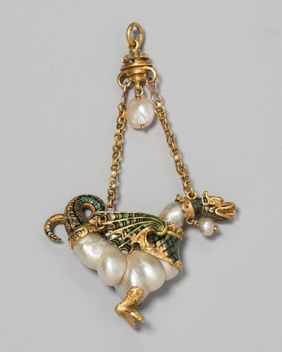 Pendant Shaped as a Dragon