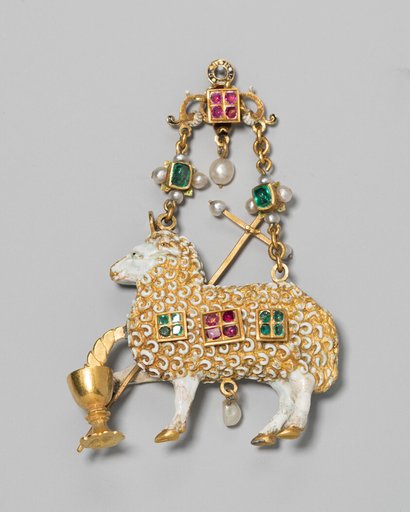 Pendant with Agnus Dei (Lamb of God)