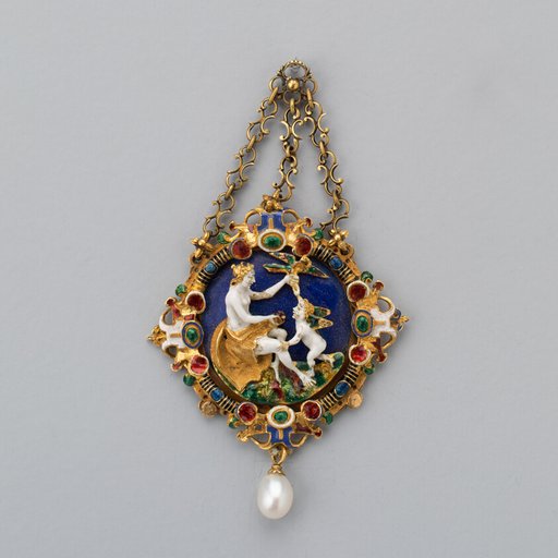 Pendant with Venus and Cupid