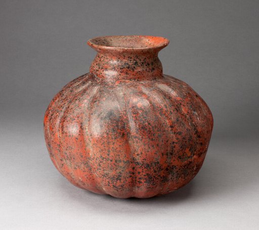 Fluted Vessel, Possibly in the Form of a Gourd