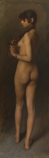 Life Study (Study of an Egyptian Girl)