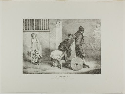 A Paraleytic Woman, plate 9 from Various Subjects Drawn from Life and on Stone (The English Suite)