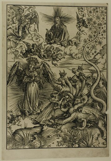 The Apocalyptic Woman, from The Apocalypse