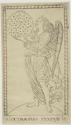 The Angel and the Eighth Sphere, plate 48 from Planets and Spheres