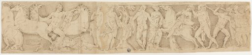 After the Antique: Sarcophagus Lid with the Labors of Hercules