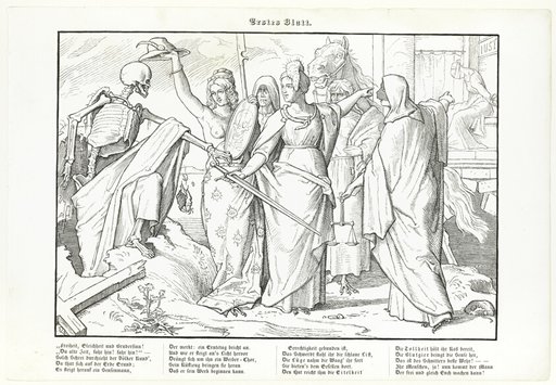 Auch ein Todtentanz, plate I