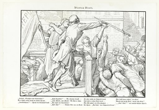 Auch ein Todtentanz, plate IV