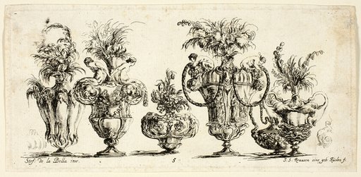 Plate Five from Raccolta di Vasi diversi di Stef. de la Bella Fiorentino