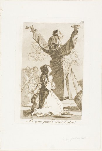 What a Tailor Can Do!, plate 52 from Los Caprichos