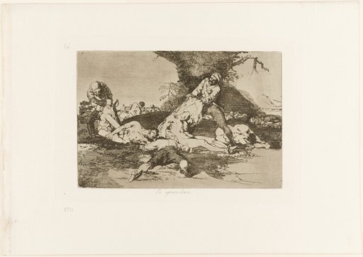 They Make Use of Them, plate 16 from The Disasters of War