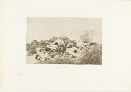 Even Worse, plate 22 from The Disasters of War