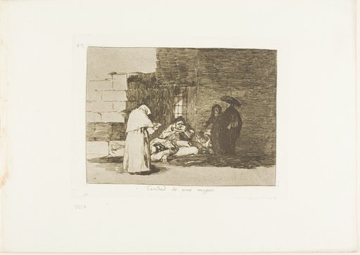 A Woman's Charity, plate 49 from The Disasters of War