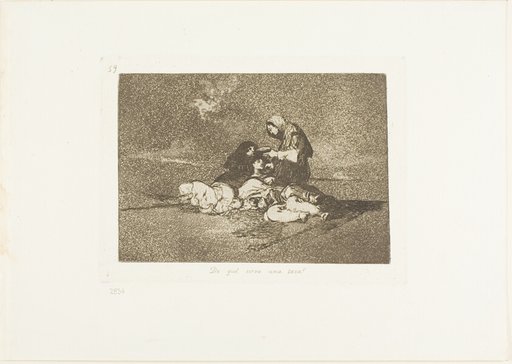 What is the Use of a Cup?, plate 59 from The Disasters of War