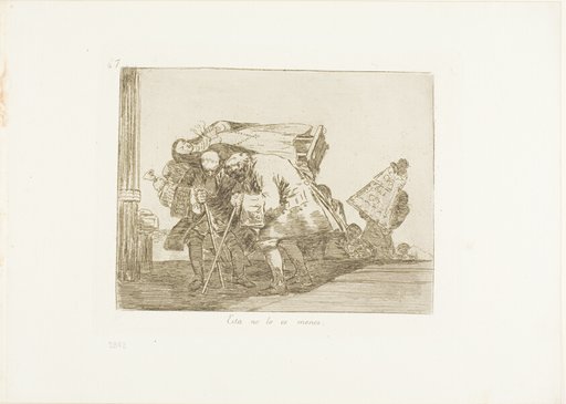 This is Not Less so, plate 67 from The Disasters of War