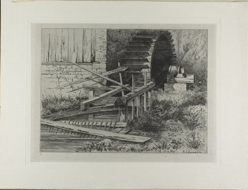 Mill in the Cressbeds at Veules