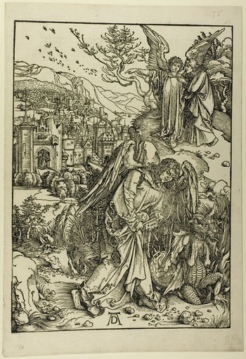 The Angel with the Key of the Bottomless Pit, from The Apocalypse