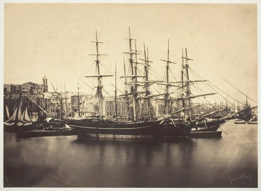 Ships in the Harbor at Sète
