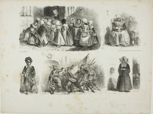 Sheet of Sketches