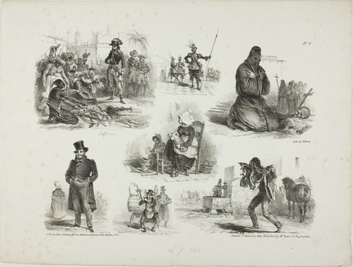 Sheet of Sketches