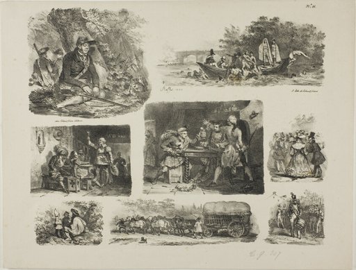 Sheet of Sketches