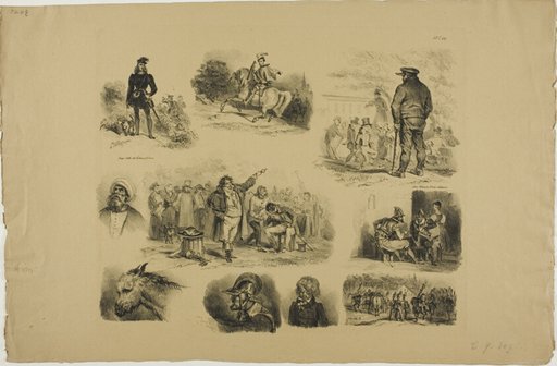 Sheet of Sketches