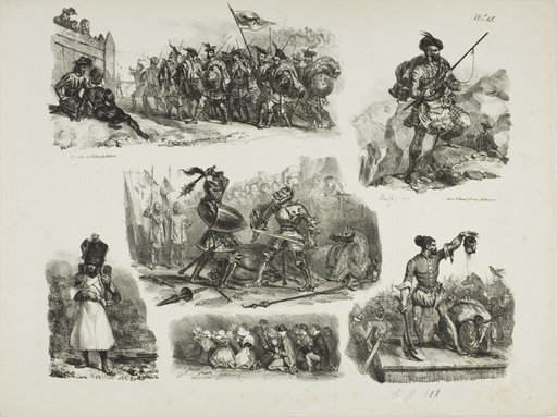 Sheet of Sketches