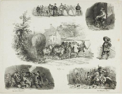 Sheet of Sketches