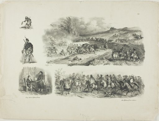 Sheet of Sketches