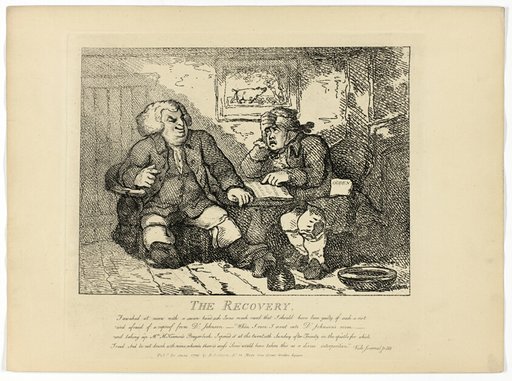 The Recovery, from Boswell's Tour of the Hebrides