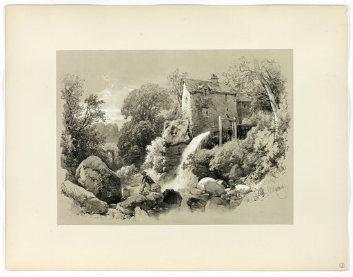 Pandy Mill, from Picturesque Selections
