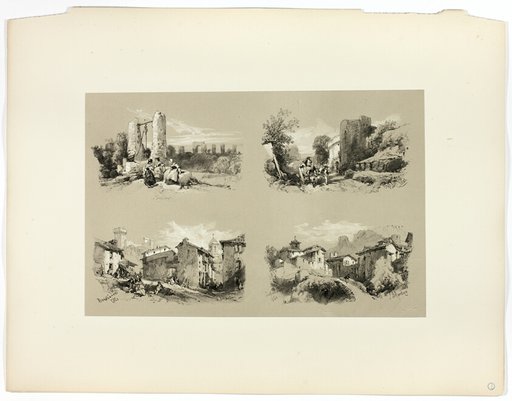 Frejus, Beaucaire, Chateau, from Picturesque Selections