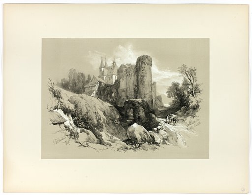 Beilstein on the Moselle, from Picturesque Selections