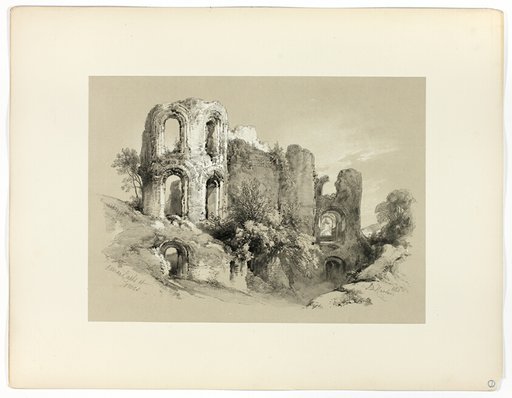 Roman Baths at Treves, from Picturesque Selections
