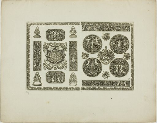 Plate Five, from Book of Ornament