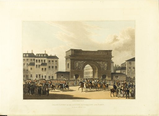 Grand Entry of the Allied Sovereigns Into Paris
