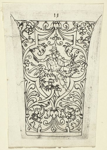 Plate 11, from twenty ornamental designs for goblets and beakers